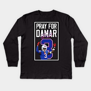 Pray for 3 damar Kids Long Sleeve T-Shirt